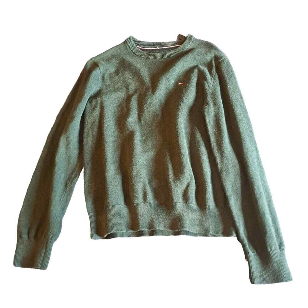 TOMMY HILFIGER Men’s Green Sweater size medium